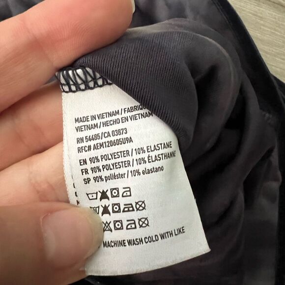 American Eagle Purple Tie Dye Velvet Cropped Tank Top size Medium - Picture 5 of 5